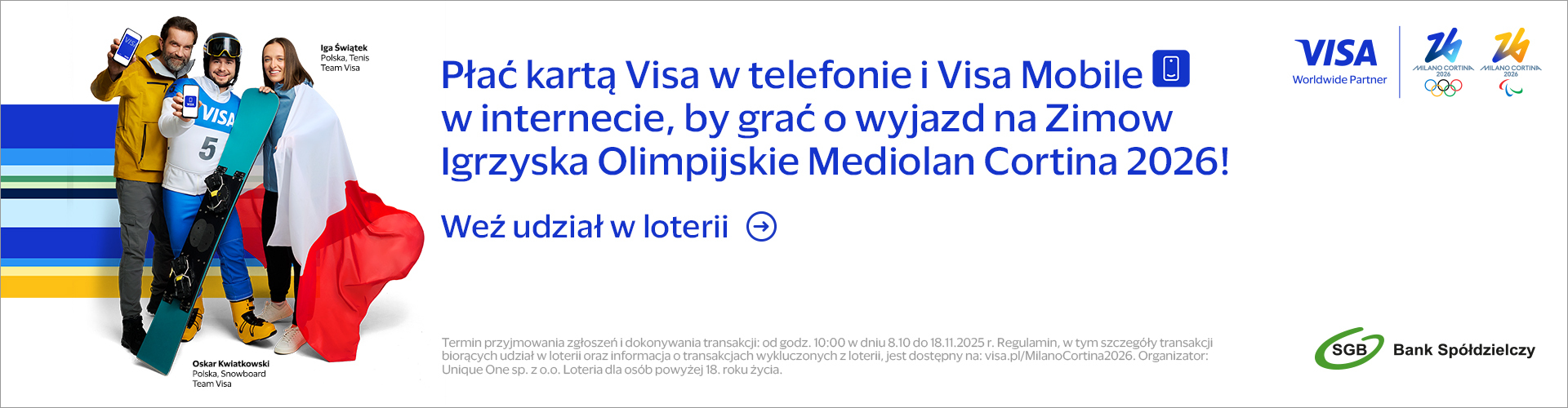 Loteria Visa Mediolan Cortina 2026