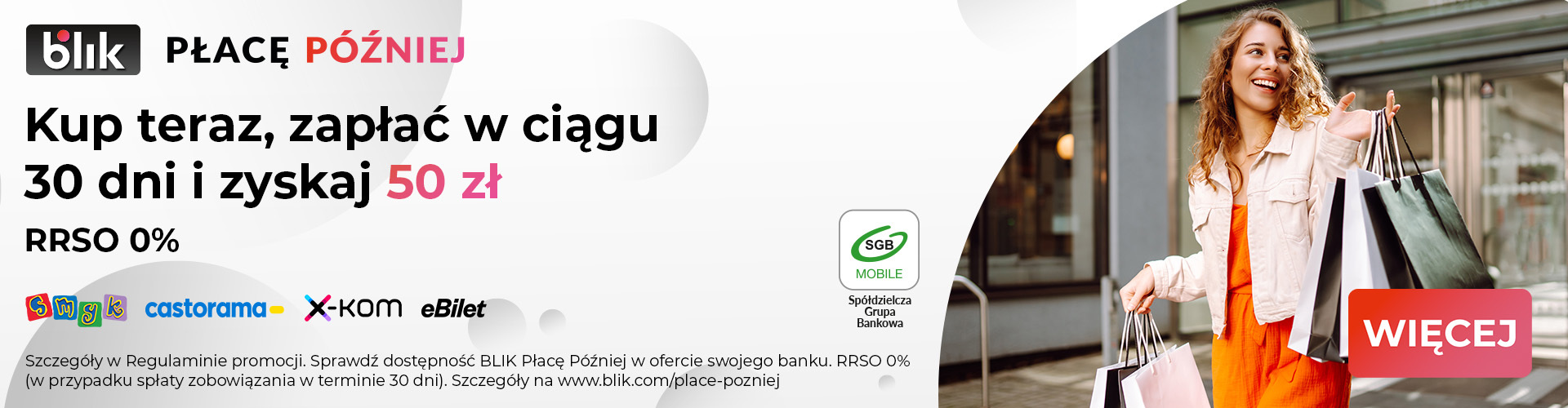 Blik SGB zyskaj 50 zł